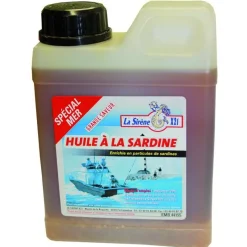 La Sirène X21 Appâts Silure|Appâts Naturels - Amorces^Additif Liquide Huile A La Sardine - 1L