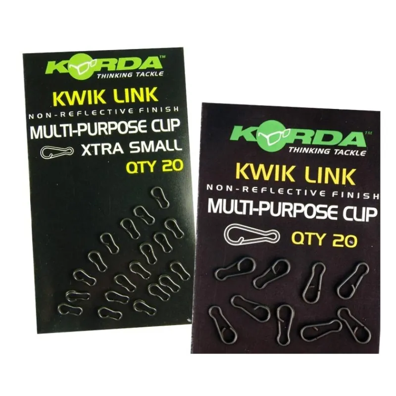 Korda Montages Carpe^Agrafe Kwick Link - Pack