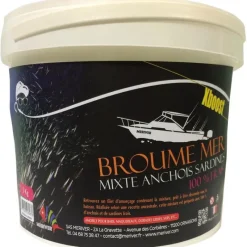 Proriver Appâts Naturels - Amorces^Amorce Broumé Mer Mixte Anchois Sardines - Xboost