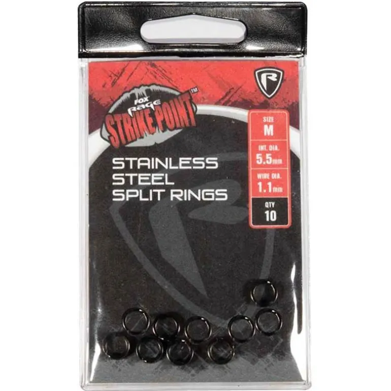 Anneau Brisé Fox Rage Sstrike Point Stainless Steel Split Rings