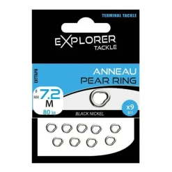 Explorer Tackle Montage Ligne^Anneaux Soudés Egg Snap