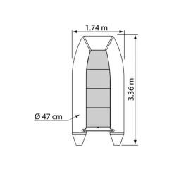 Annexe Gonflable Plastimo Trail 340