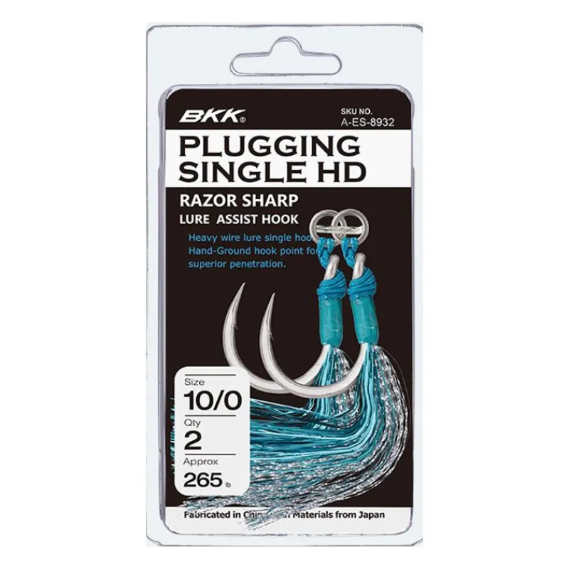 BKK Hameçons^Assist Hook Plugging Single Hd