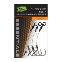 Fox Montages Carpe^Bas De Ligne Edges Super Wide Gape Chod Rigs