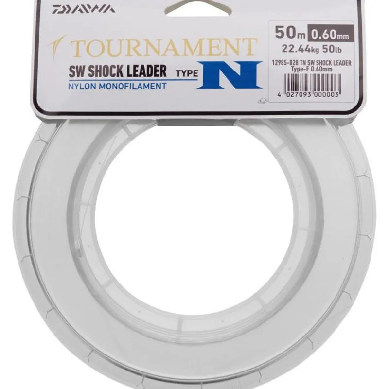 Daiwa Tresses - Fils - Bdl Mer^Bas De Ligne Mer Shock Leader Type N - 50M