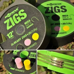 Bas De Ligne Monte Carpe Korda Ready Tied Zigs