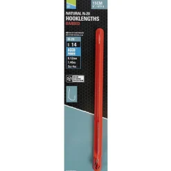 Preston Innovations Feeder^Bas De Ligne Natural N-20 Hooklengths Barbed