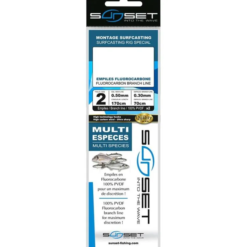 Sunset Tresses - Fils - Bdl Mer^Bas De Ligne Surfcasting Rs Competition Multi Especes