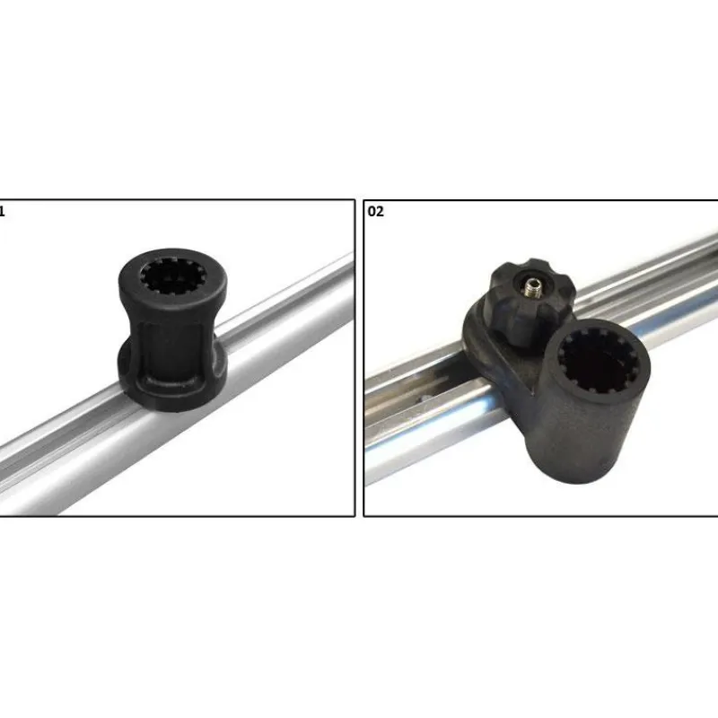Seven Bass Equipements Bateau & Annexe^Base De Rail Horizontale Srs Plug&Go