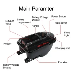 Bateau Amorceur Boatman Vulcan Mini Pro