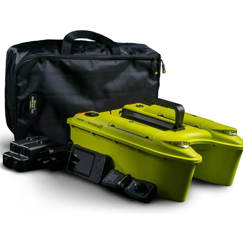 Ridge Monkey Propulsion Appâts^Bateau Amorceur Hunter 750 Hi-Viz Echo Edition