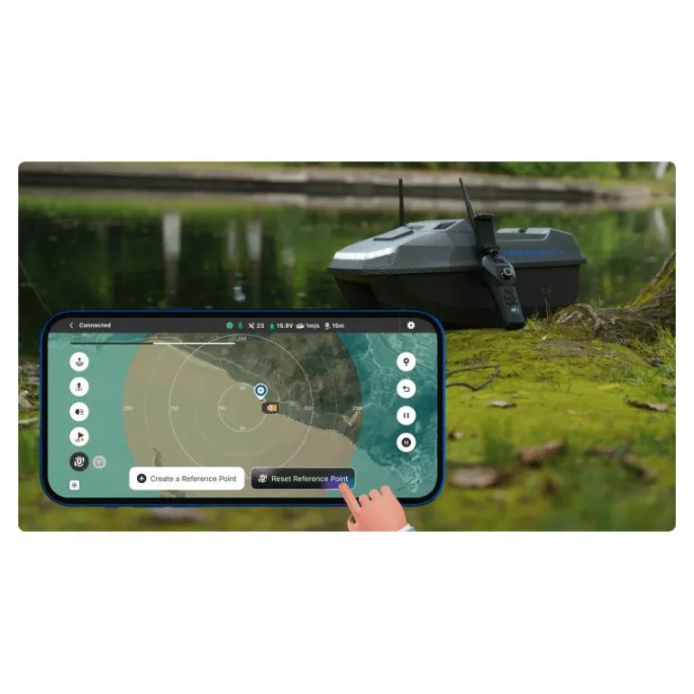 Bateau Amorceur Rippton Catchx Mini Gps
