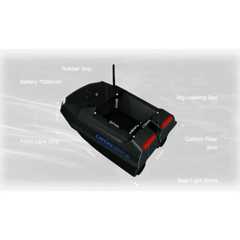 Bateau Amorceur Rippton Catchx Mini Gps