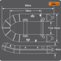 Bateau Pneumatique Fox Eos 300 Boat