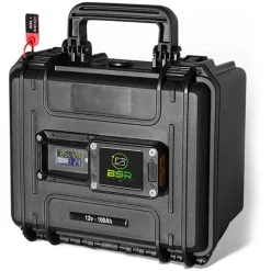 BSR Batteries & Chargeurs^Batterie Lithium Eco Lifepo4 12V100 Amp