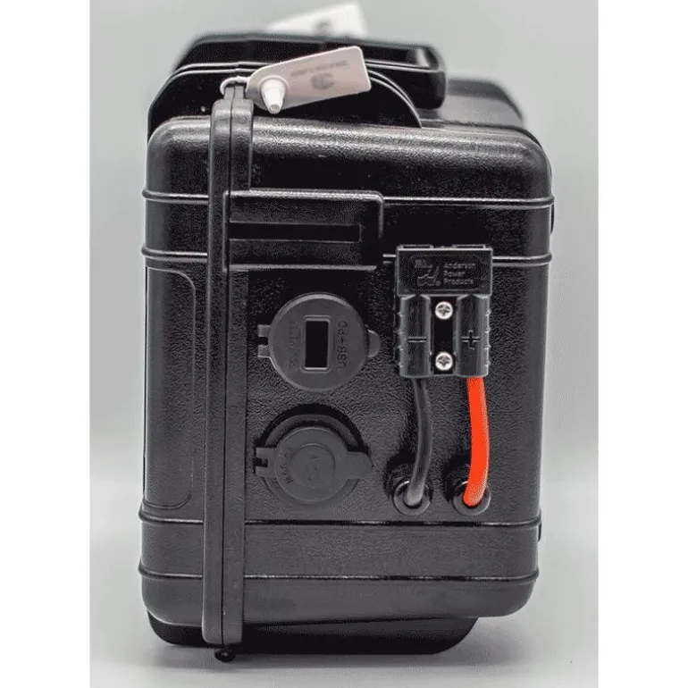 Batterie Lithium Externe Voltacase Lifepo4 12V105ah Avec Chargeur 12V20a