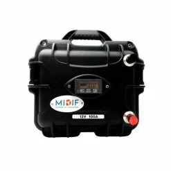 Batterie Lithium Haswing Lifepo4 12V 100Amp Avec Chargeur