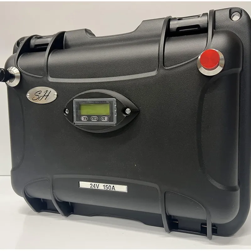 SH Lithium Batteries & Chargeurs^Batterie Lithium Ion Gamme Haute Performance Brushless - 24V150a + Chargeur