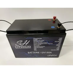 Batterie Lithium Sh Lithium Lifeop4 Format Caisse Bluetooth 12V150amp + Chargeur