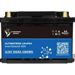 Batterie Lithium Ultimatron Lifepo4 Smart Bms 12.8V 100Ah
