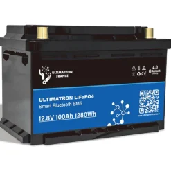 Batterie Lithium Ultimatron Lifepo4 Smart Bms 12.8V 100Ah
