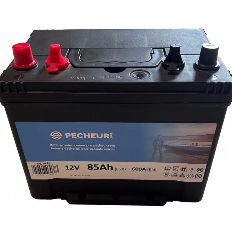 Pecheur.com Batteries & Chargeurs^Batterie Décharge Lente Marine 12V 85Ah