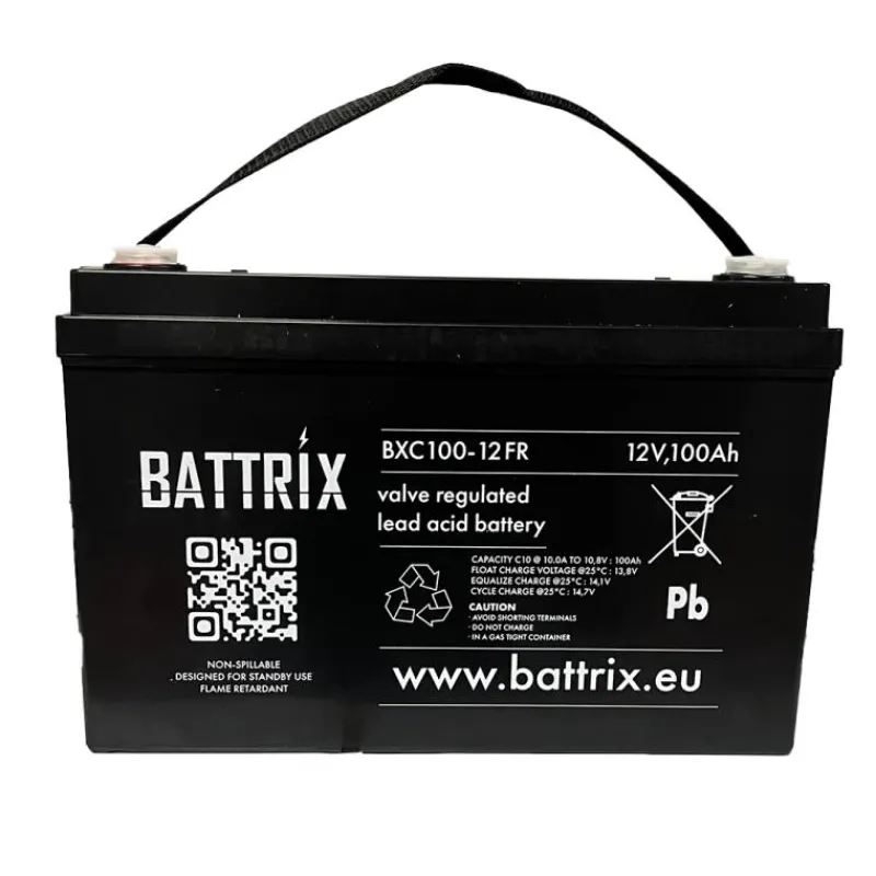 Battrix Batteries & Chargeurs^Batterie Étanche Cyclic 12V 100Ah Pour Moteur