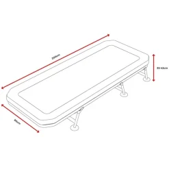 Bedchair Avid Carp Revolve System