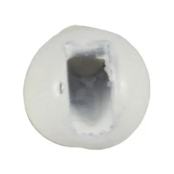 JMC Fly Tying^Bille Tungstene Fendue - Blanc - Par 25