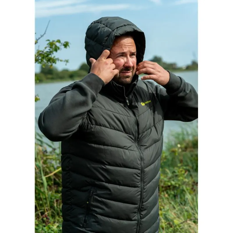 Ridge Monkey Vestes De Pêche^Blouson Homme Apearel Thermapro Hybrid Coat - Green