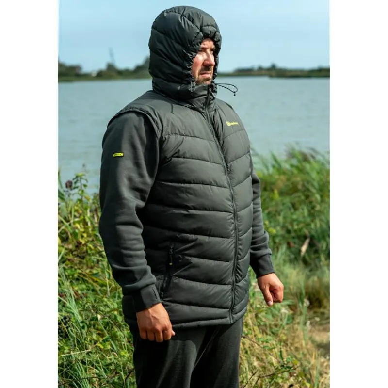 Ridge Monkey Vestes De Pêche^Blouson Homme Apearel Thermapro Hybrid Coat - Green