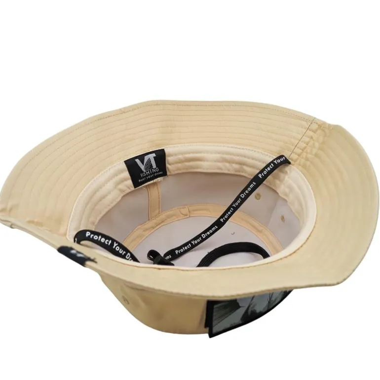 Bob Homme À Scratch Vt Fishing Upf50+ / Hydrofuge - Sable