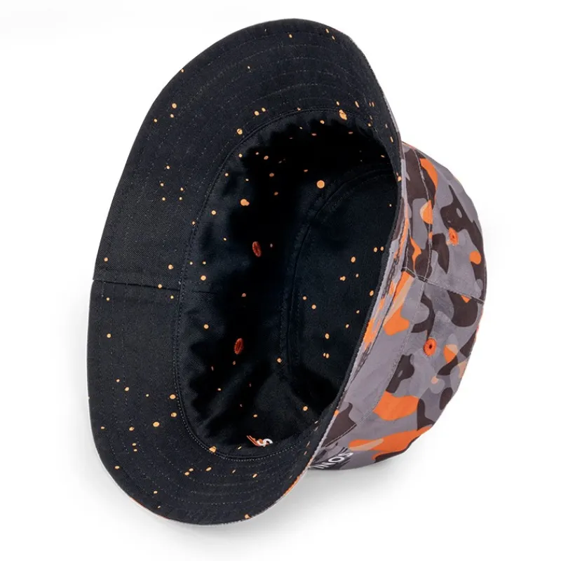 Sonubaits Casquettes, Visières & Chapeaux^Bob Bucket Hat Réversible - Noir/Orange