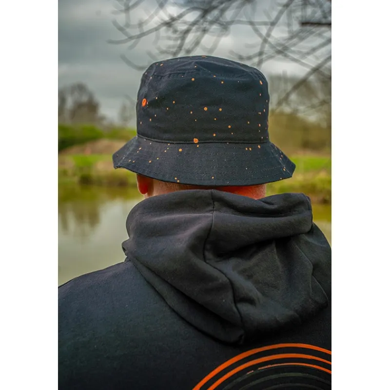 Sonubaits Casquettes, Visières & Chapeaux^Bob Bucket Hat Réversible - Noir/Orange