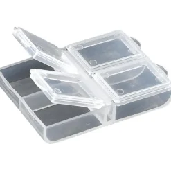 TOF Accessoires Mouche^Boite Hamecon 4 Cases