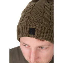 Fox Bonnets, Tours De Cou & Gants^Bonnet Knitted Bobble - Kaki
