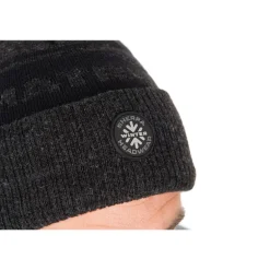 Bonnet Fox Matrix Grey Sherpa Bobble Hat - Gris
