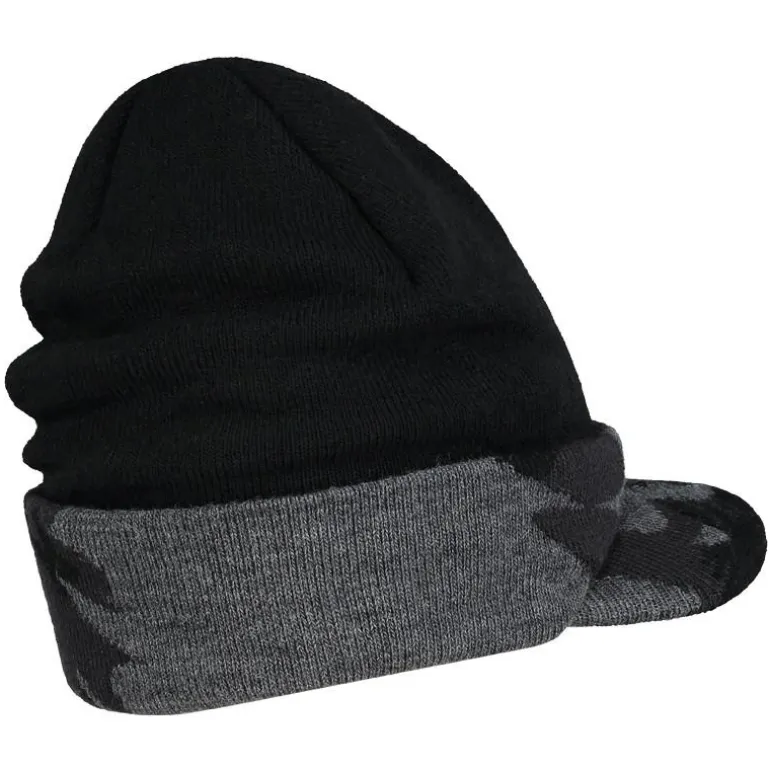 Bonnet Homme Guru Black Peak Beanie - Noir