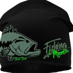 Hot Spot Design Bonnets, Tours De Cou & Gants^Bonnet Homme Black Bass Mania - Noir