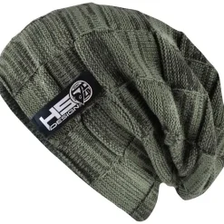 Bonnet Homme Hot Spot Design Beanie Hsd With Fur - Vert