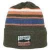 Bonnet Homme Vision Merino Beanie Stripe - Kaki