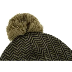 Korum Bonnets, Tours De Cou & Gants^Bonnet Thermal Beanie Hat - Black/Olive