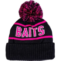 Mainline Bonnets, Tours De Cou & Gants^Bonnet Signature Fleeced Lined Beanie - Noir/Rose