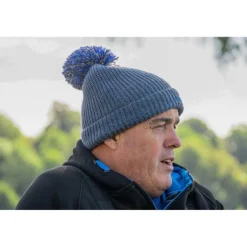 Bonnet Preston Innovations Marled Bobble - Bleu