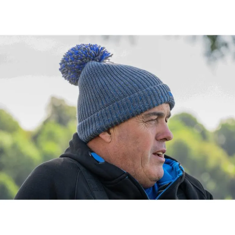 Bonnet Preston Innovations Marled Bobble - Bleu