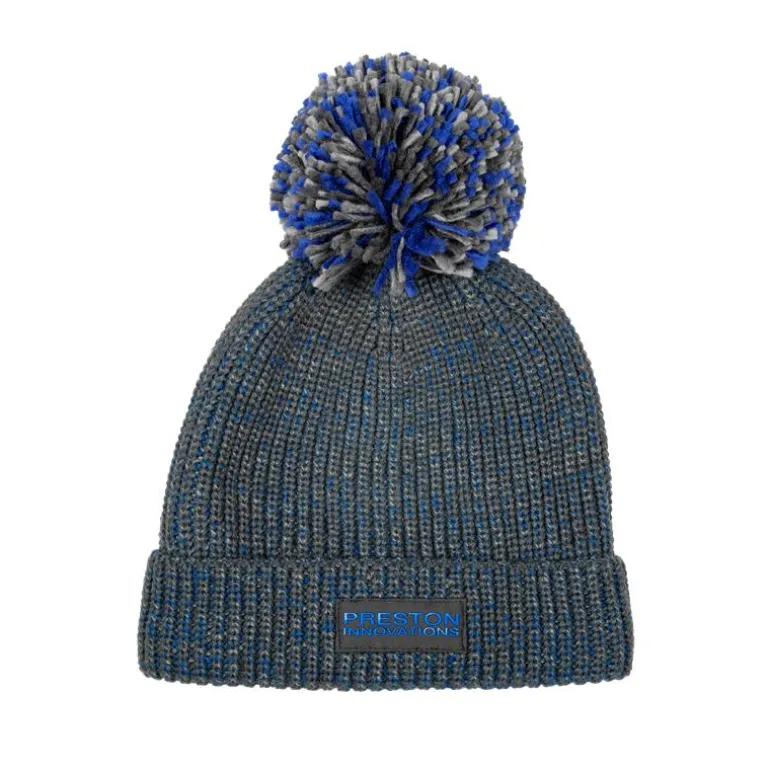 Bonnet Preston Innovations Marled Bobble - Bleu