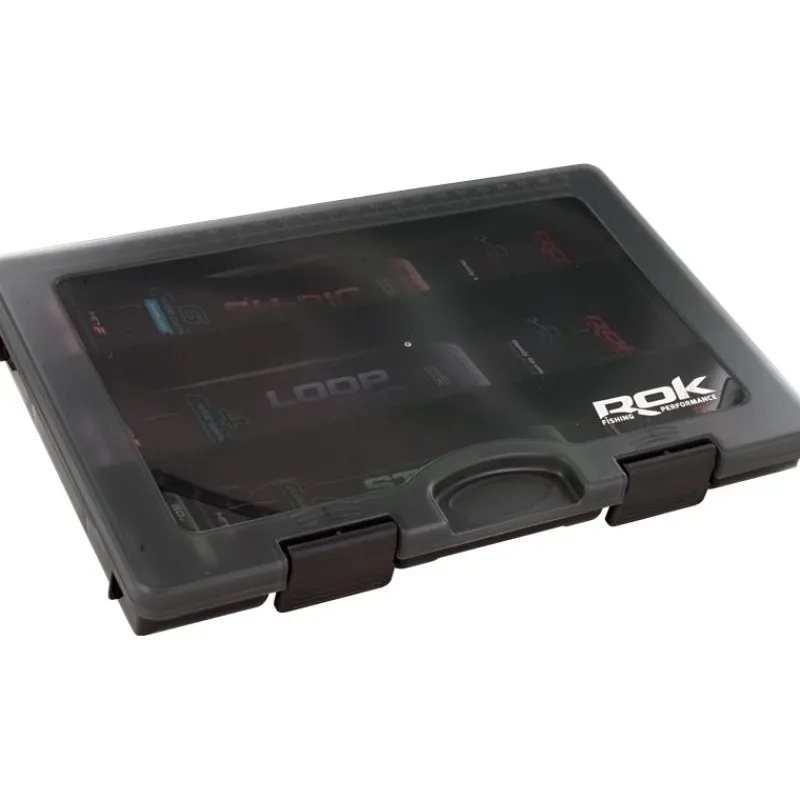 Rok Fishing Accessoires^Boîte À Accessoires Slim Storage Box 362 Black & Smoke
