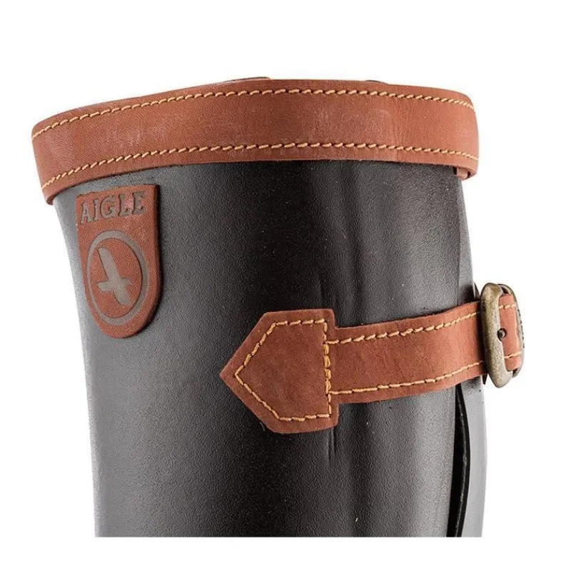 Aigle Bottes & Chaussures^Bottes De Chasse Homme Parcours 2 Pf Signature - Brun
