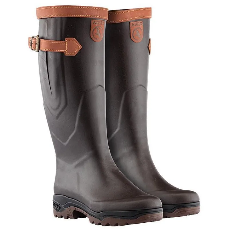 Aigle Bottes & Chaussures^Bottes De Chasse Homme Parcours 2 Pf Signature - Brun