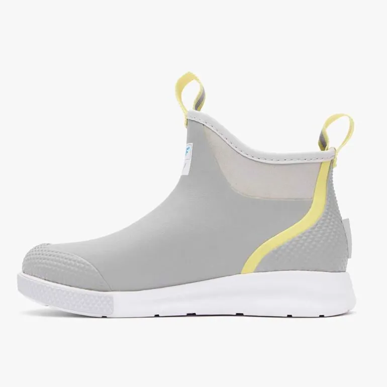 Bottes Femme Xtratuf Wmns Ankle Deck Boot Sport - Gris/Jaune